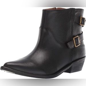 Lucky Brand Black Ankle Boots Size 7